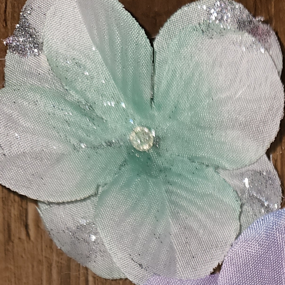 Seafoam Green Hand Made Hair Clip